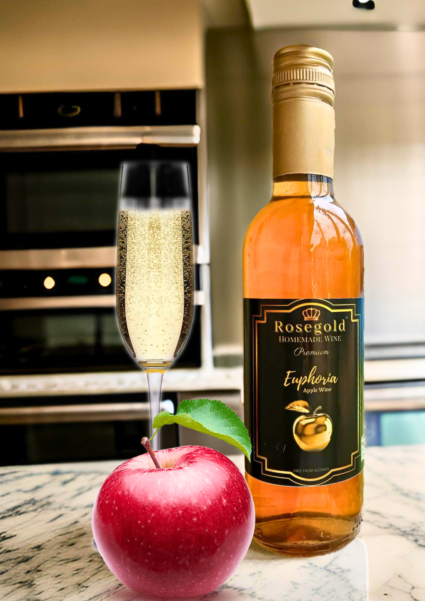 Rosegold - EUPHORIA - Apple Wine - 375ml