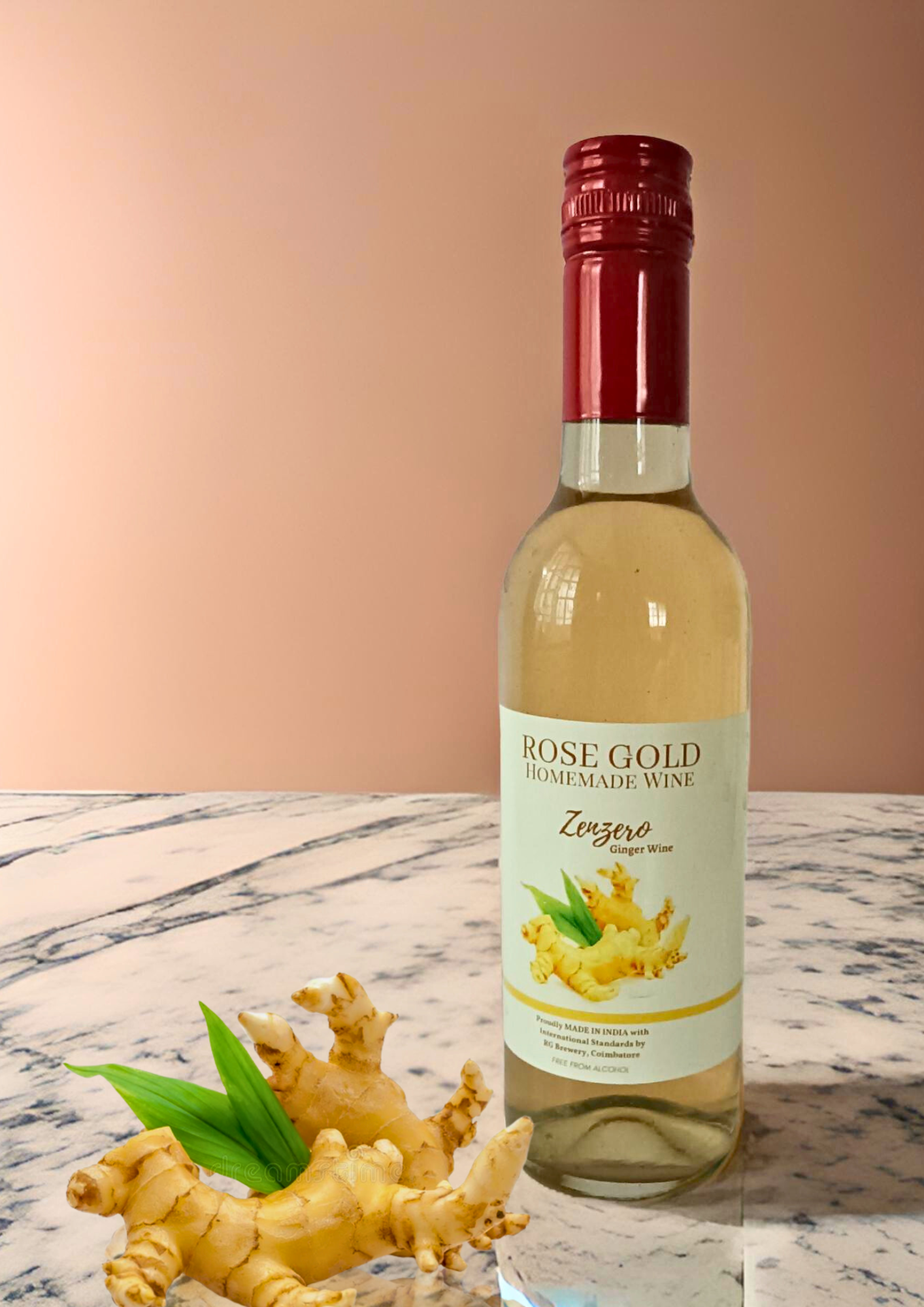 Rosegold LA ZENZERO - Ginger Wine - 375ml