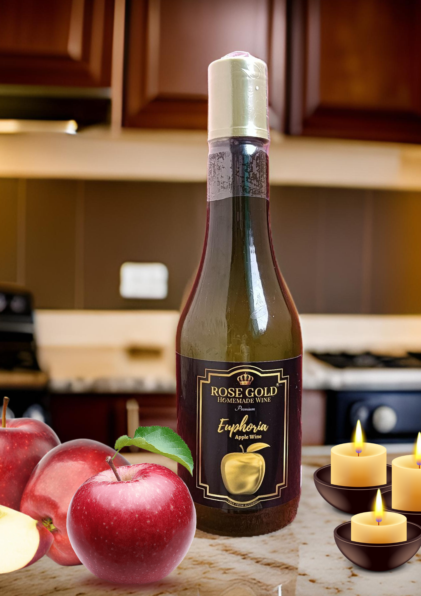 Rosegold - EUPHORIA - Apple Wine - 500ml