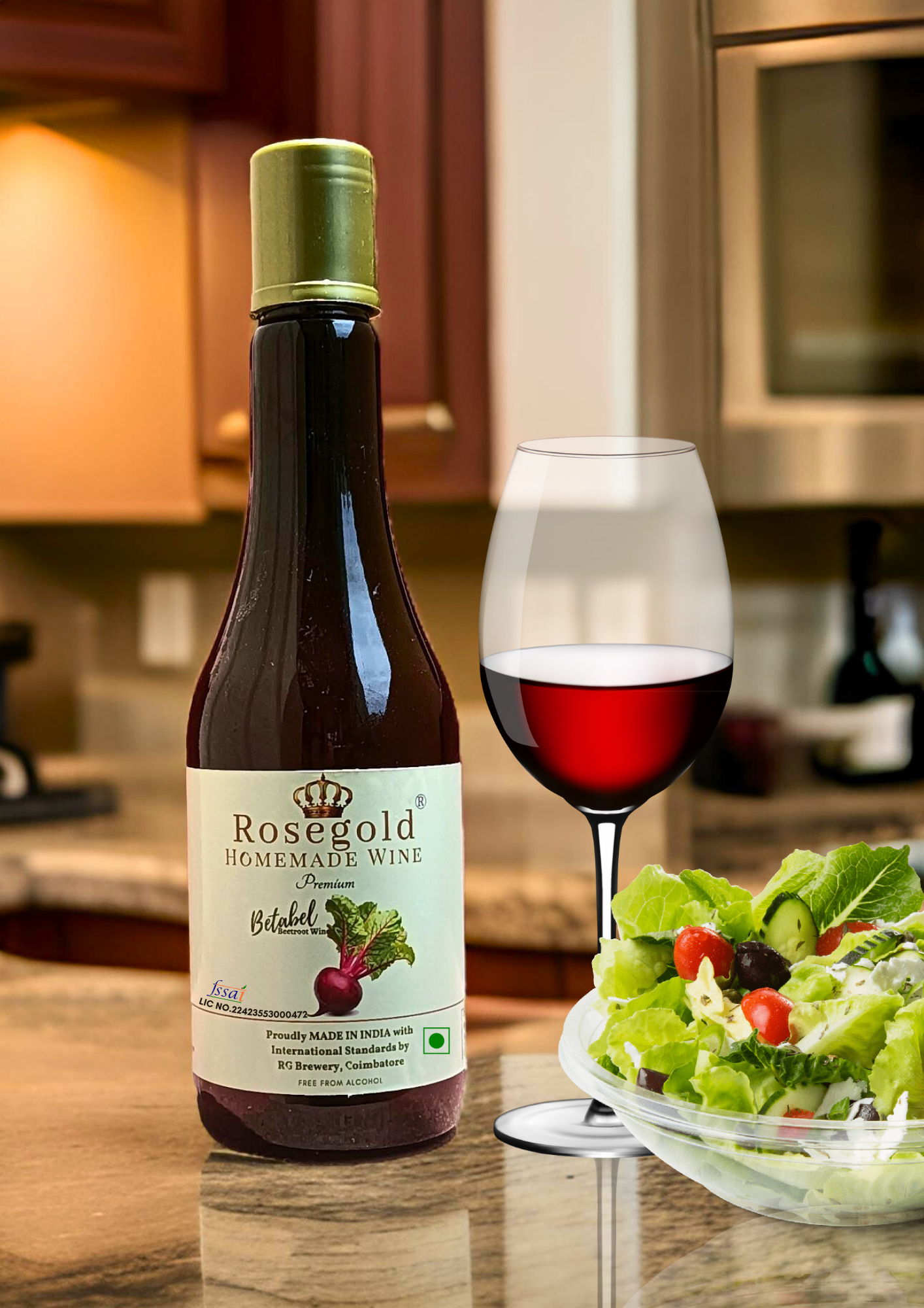 Rosegold - BETABEL - Beetroot Wine - 500 ml