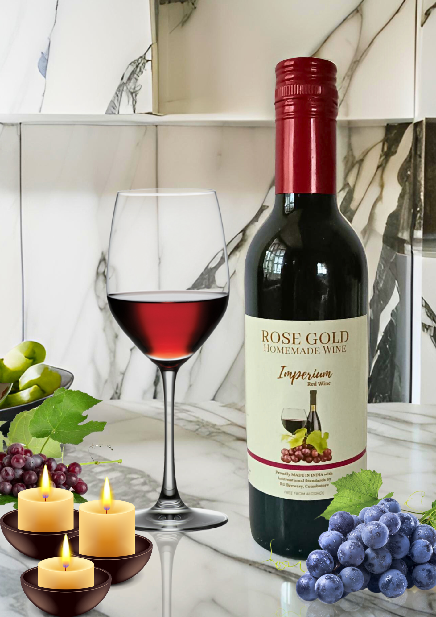 Rosegold IMPERIUM - Red Wine - 375ml