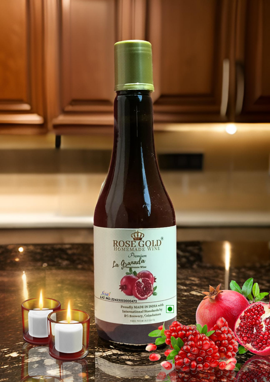 Rosegold LA GRANADA - Pomegranate Wine - 500ml