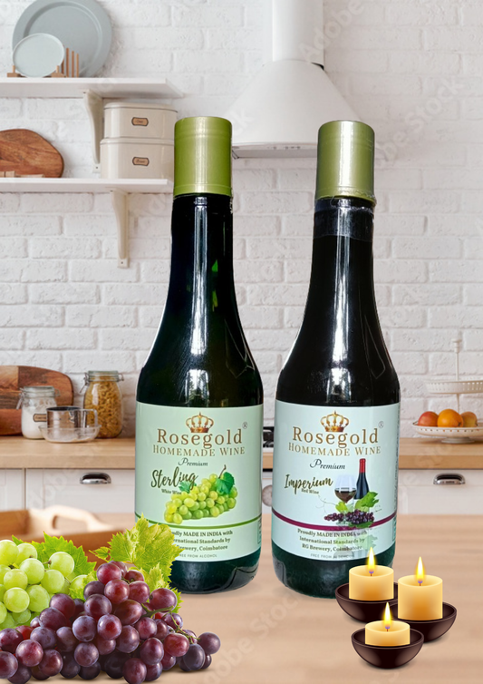 Rosegold RED AND WHITE - Combo Pack 500ml (2 x 500ml)