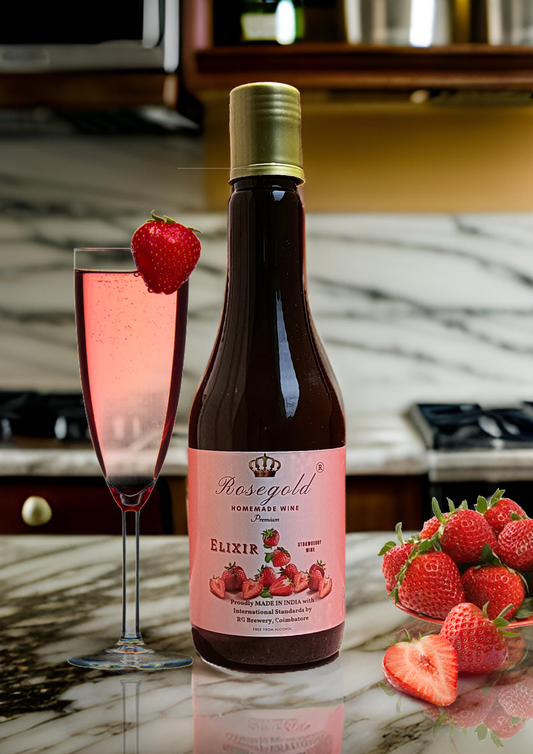 Rosegold ELIXIR - Strawberry Wine - 500ml