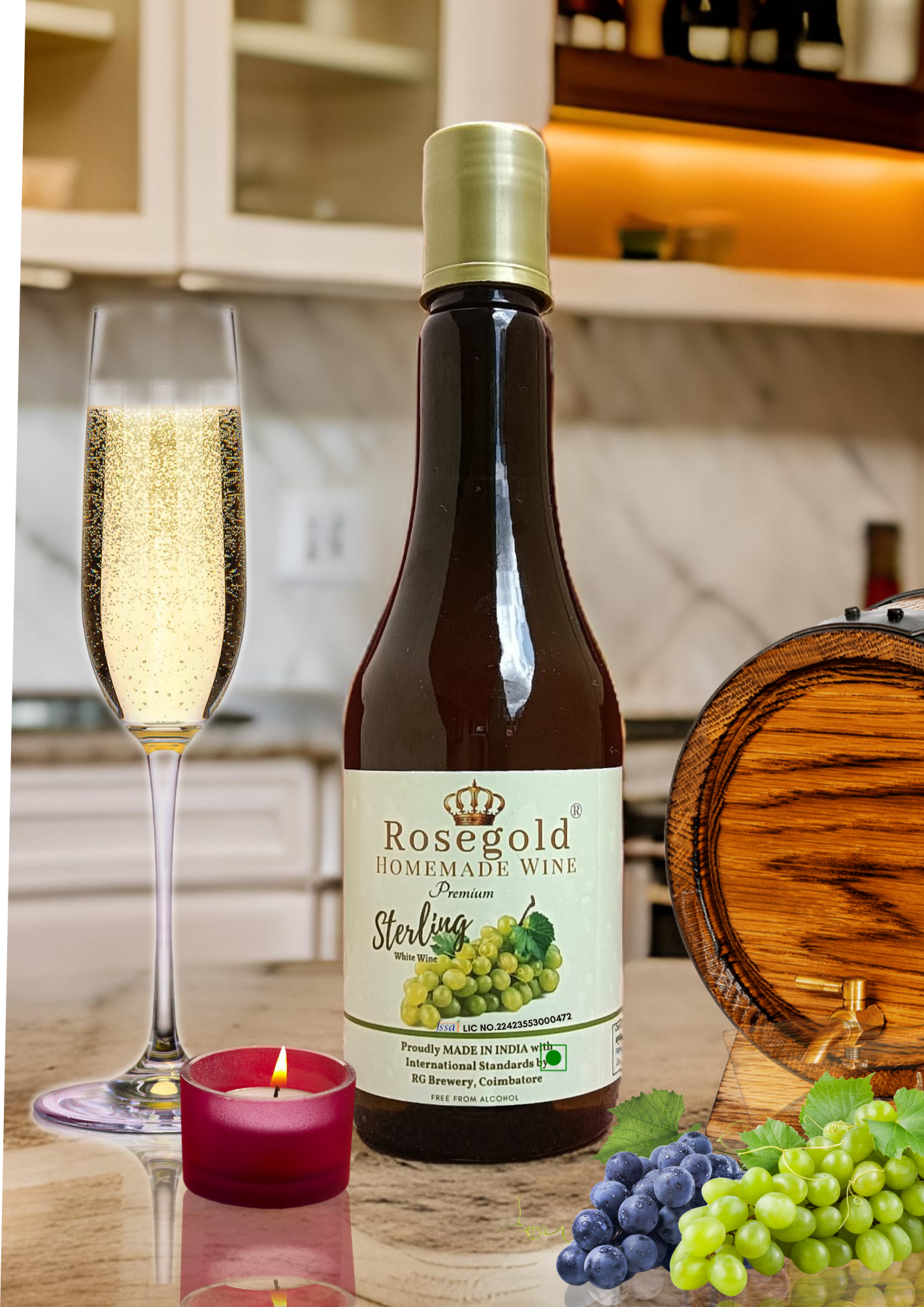 Rosegold STERLING - White Wine - 500ml