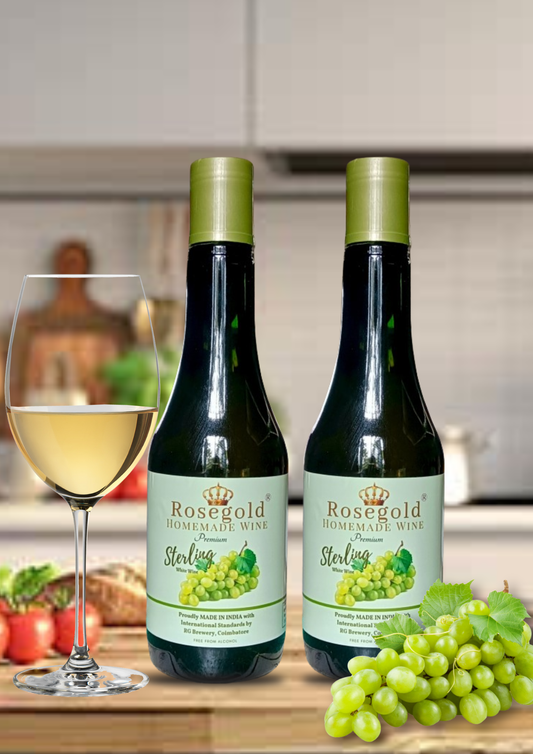 Rosegold STERLING - White WIne Twin Pack - 500ml (Set of 2)